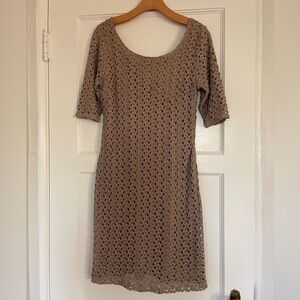 Banana republic heritage crochet dress